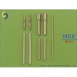 Fw 190 A6 armament set (MG 17 barrel tips, MG 151 