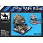Destroyed Sd.Kfz.251 base 