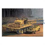 Tiger I Mid Production w/Zimmerit & Kübelwagen 