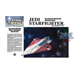 Jedi Starfighter w/ Hyperdrive Ring 