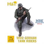 German Tank Riders WW II 