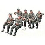 German Infantry Truck Riders, WW II era