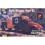 VW Typ 93 Kastenaufbau mit Anhänger 