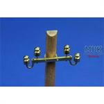 Telegrafenmasten - 4 Isolatoren 