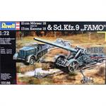 21cm Mörser 18 oder 17cm Kanone 18 & Sd.Kfz.9 FAMO 