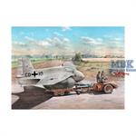 Me 163A mit Scheuch-Schlepper 