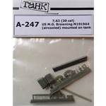 7,62 (.30cal) M1919A4 (aircooled) tank mounted 