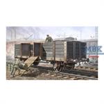 German Railway Gondola - offener Güterwagen 