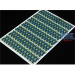 5 colour Upper Lozenge  Decals 