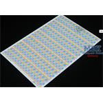 5 colour Lower Lozenge  Decals 