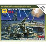 1:72 WWII sov. 85mm Anti-Aircraft-Gun 