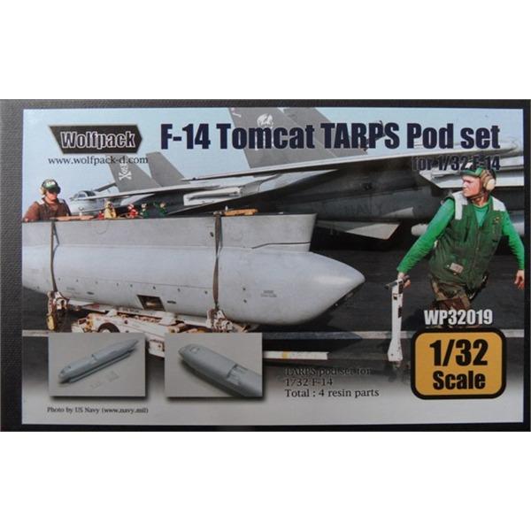 F-14 Tomcat TARPS Beh&auml;lter - WOLFPACK DESIGN - WPD32019 - Flugzeugmodellbau 1:24-1:32 Zubeh&ouml;r   Figuren  Waffensets