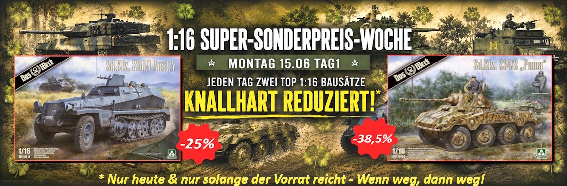 1:16 Super-Sonderangebots-Woche