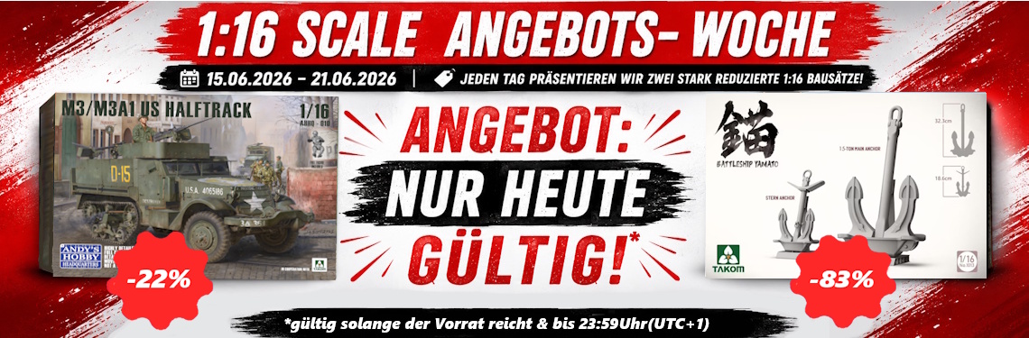1:16 Super-Sonderangebots-Woche