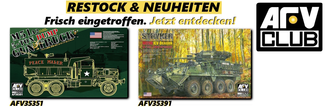 RESTOCK & NEW ITEMS AFV CLUB