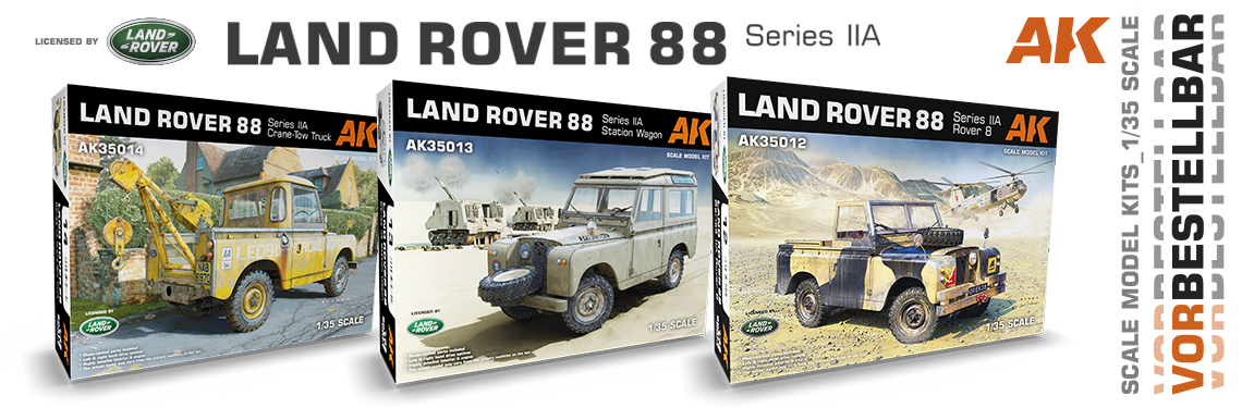 Land Rover 88 Series AK Neuheit