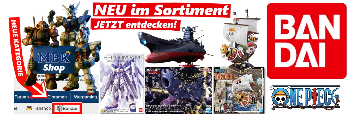 Neu im Sortiment BANDAI ONEPIECE