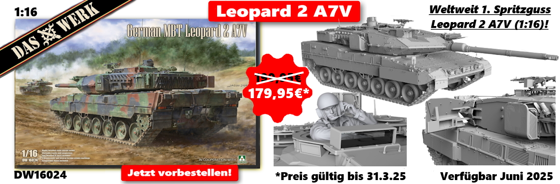 DAS WERK Neuheit DW16024 Leopard 2 A7V (1:16)