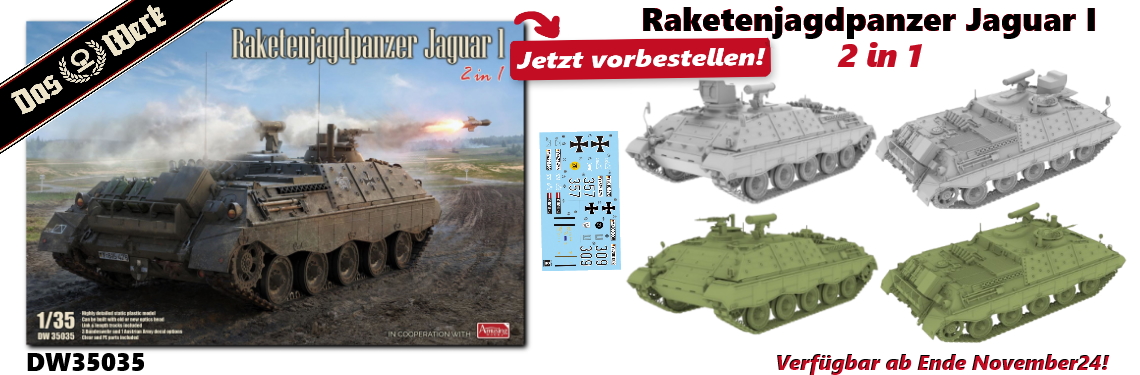 DW35035 DAS WERK Neuheit Raketenjagdpanzer Jaguar I