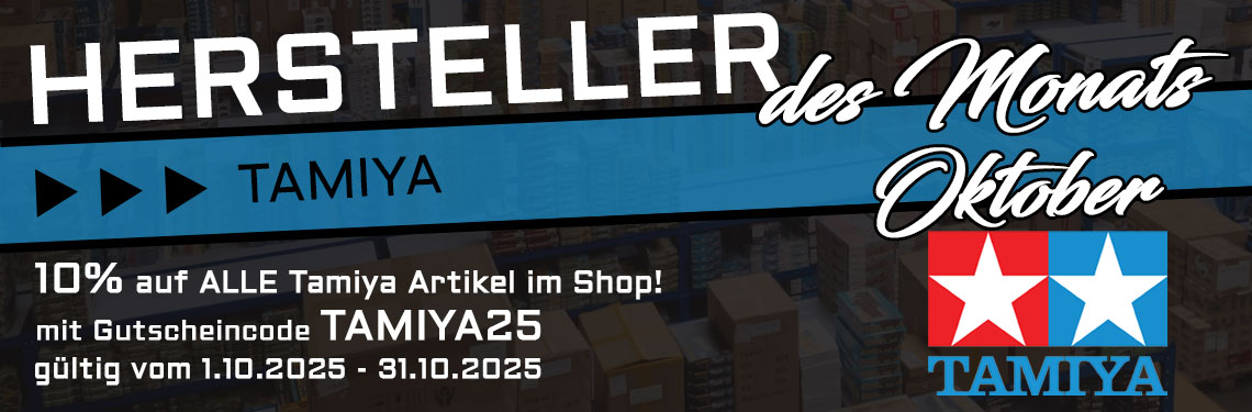 Hersteller des Monats Oktober 2025 TAMIYA