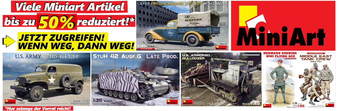 Sonderangebote MiniArt Verkaufsaktion 2025