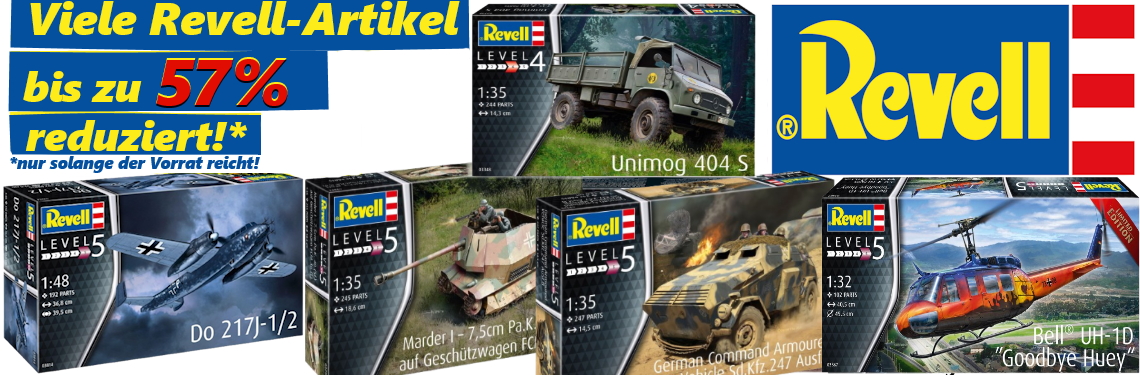 Revell Verkaufsaktion 2025