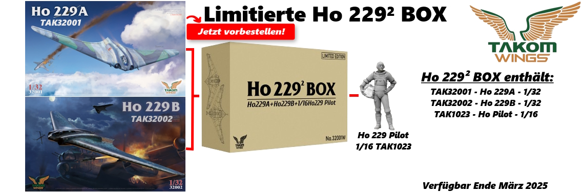 TAKOM Horton Ho 229² BOX TAK32001W