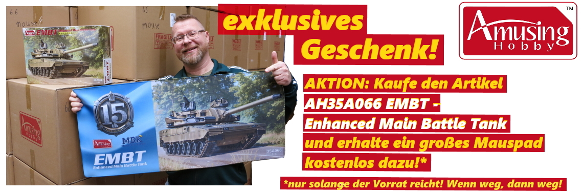 Amusing Hobby AH35A066 EMBT - Enhanced Main Battle Tank Bonus Aktion