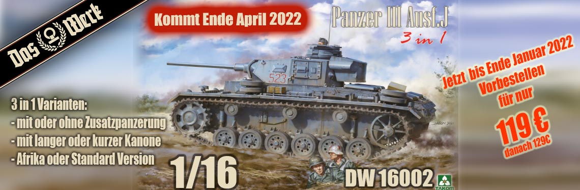 Panzer III 1:16