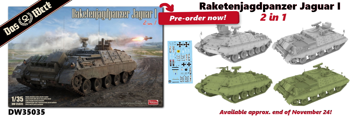 DW35035 new release Raketenjagdpanzer Jaguar I