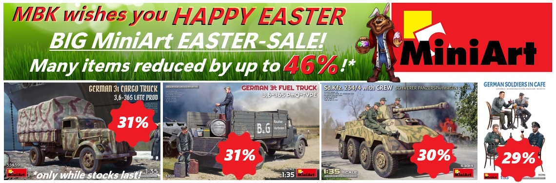 Happy EASTER 2026 MiniArt SALE