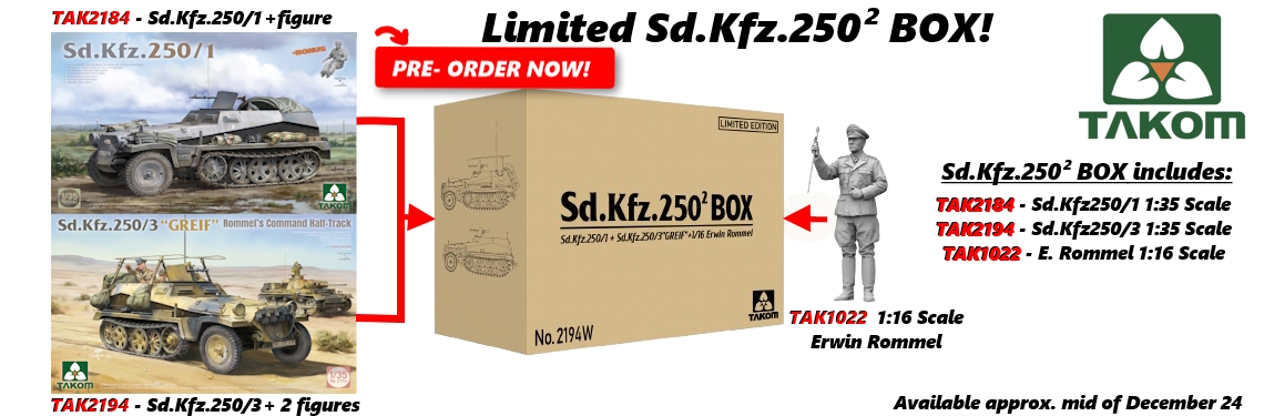 TAK2194W Sd.Kfz.250² BOX new release