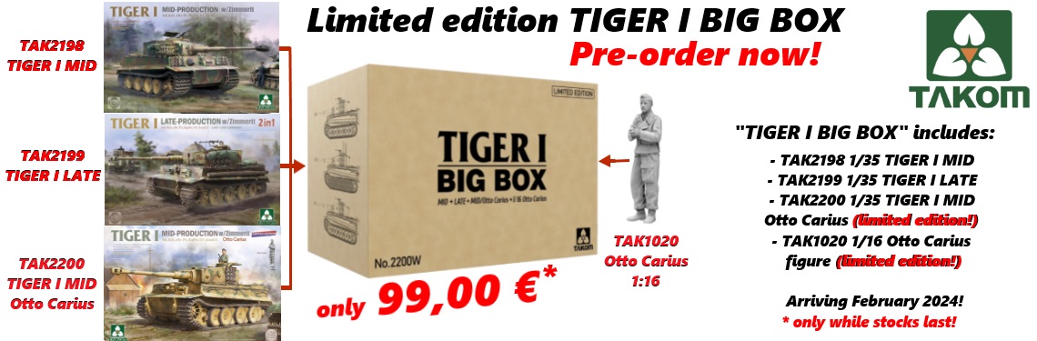 TAK2200W TIGER I BIG BOX