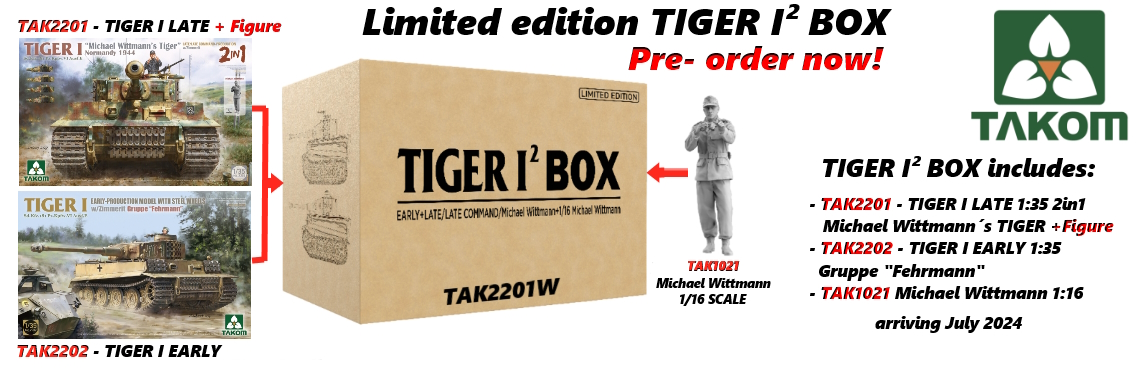 TAK2201W TIGER I² BOX new release
