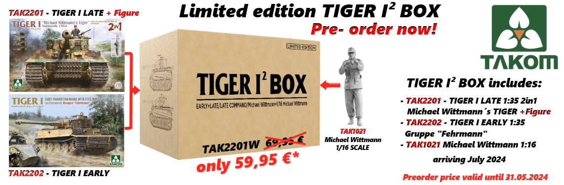 TAK2201W TIGER I² BOX new release