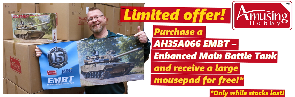 Amusing Hobby AH35A066 - EMBT - Enhanced Main Battle Tank Limited offer