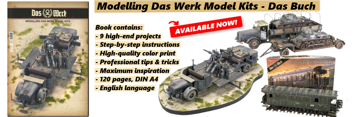 NEW release DAS WERK Modelling Das Werk Model Kits - Das Buch