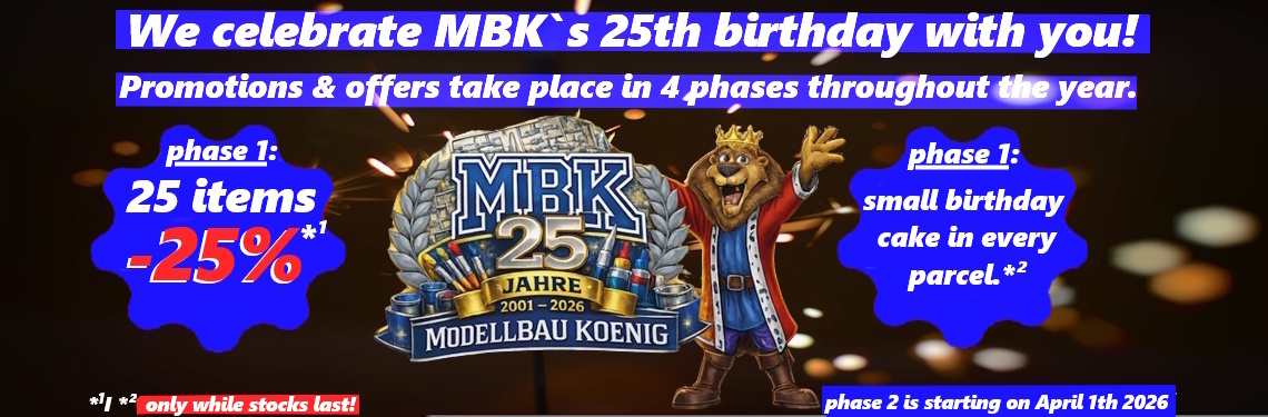 25 years MBK celebration offers