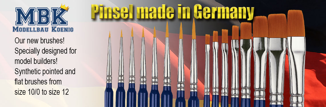 New MBK brushes - made in Germany