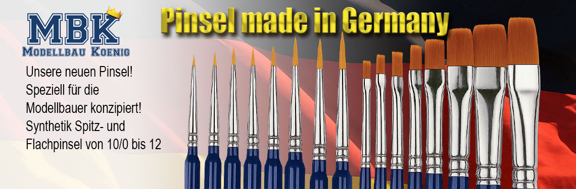 Neuheit MBK Pinsel - made in Germany