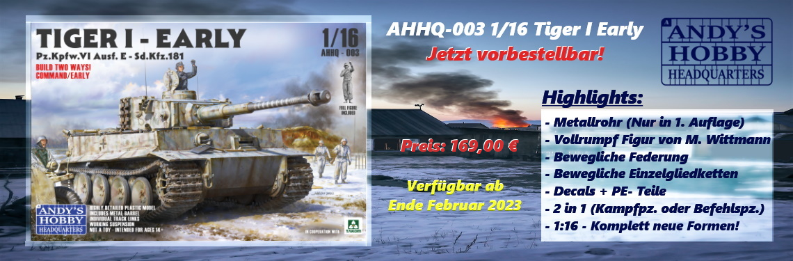 AHHQ-003 TIGER Neuheit