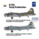 B-17G  Flying Fortress - early production