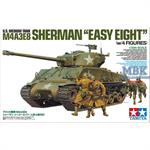 US Med. Sherman M4A3E8 Easy 8 mit 4 Figuren