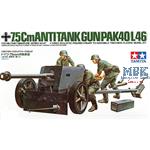 7,5cm PaK 40 Anti Tank Gun w/ Figures