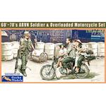 60’s-70’s ARVN Soldier & Overloaded Motorcycle Set