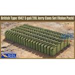 British Type 1942 5 gal Jerry Can Set (Value Pack)