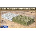 British 2 gallon Petroleum Cans Set (Value Pack)