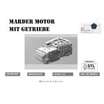 Marder Motor mit Getriebe