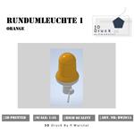 Rundumleuchte / RKL Bundeswehr Orange