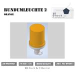 Rundumleuchte / RKL 2 Bundeswehr Orange